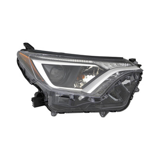 Eagle Eyes® - Passenger Side Replacement Headlight (CAPA Certified)