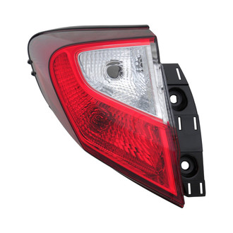 Eagle Eyes® - Driver Side Outer Replacement Tail Light (Standard Line)