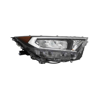 Eagle Eyes® - Passenger Side Replacement Headlight (CAPA Certified)