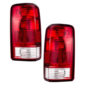 Eagle Eyes® - Driver and Passenger Side Replacement Tail Light Lens and Housings (Standard Line)
