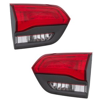 Eagle Eyes® - Driver and Passenger Side Inner Replacement Tail Lights (Standard Line)