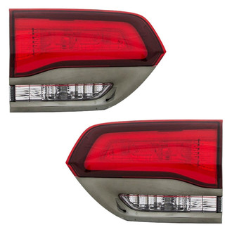 Eagle Eyes® - Driver and Passenger Side Inner Replacement Tail Lights (Standard Line)