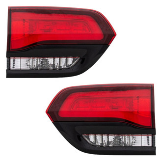Eagle Eyes® - Driver and Passenger Side Inner Replacement Tail Lights (Standard Line)