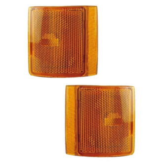 Eagle Eyes® - Driver Side Lower Replacement Turn Signal/Corner Light Lens Set (Standard Line)