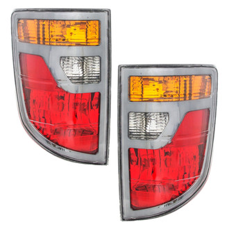 Eagle Eyes® - Driver and Passenger Side Replacement Tail Light Lens and Housings (Standard Line)