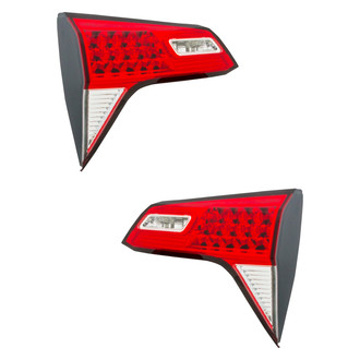 Eagle Eyes® - Driver and Passenger Side Inner Replacement Tail Lights (Standard Line)