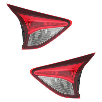 Eagle Eyes® - Driver and Passenger Side Inner Replacement Tail Lights (Standard Line)
