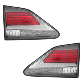 Eagle Eyes® - Driver and Passenger Side Inner Replacement Tail Lights (Standard Line)