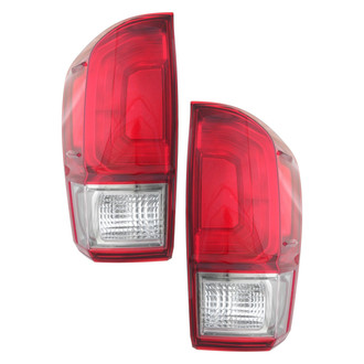 Eagle Eyes® - Driver and Passenger Side Replacement Tail Lights (Standard Line)