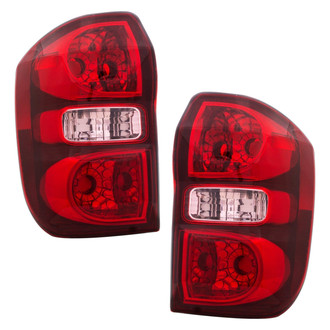 Eagle Eyes® - Driver and Passenger Side Replacement Tail Light Lens and Housings (Standard Line)