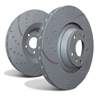 EBC® - 3GD Series Sport Dimpled and Slotted 1-Piece Brake Rotors