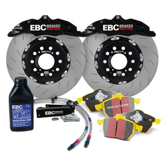 EBC® - Apollo Balanced™ Slotted Front Brake Kit with YellowStuff Brake Pads