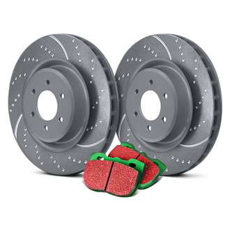 EBC® - Stage 10 Super Sport Dimpled and Slotted Front Brake Kit