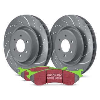 EBC® - Stage 3 Truck and SUV Dimpled and Slotted Front Brake Kit