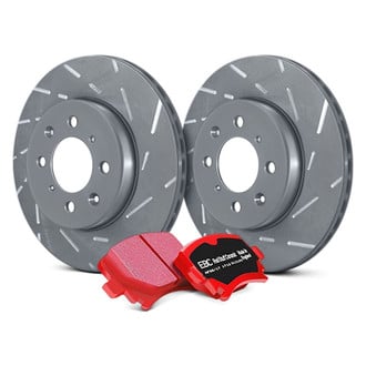 EBC® - Stage 4 Signature Slotted Front Brake Kit with Redstuff Brake Pads