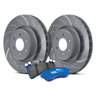 EBC® - Stage 6 Track Day Dimpled and Slotted Front Brake Kit