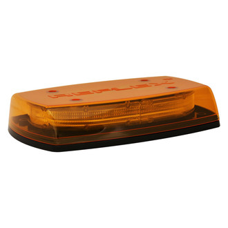 ECCO® - 11" 5550 Series Reflex™ 4-Bolt Mount Zero Optic Dome Amber Mini Emergency LED Light Bar