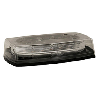 ECCO® - 11" 5550 Series Reflex™ 4-Bolt Mount Zero Optic Dome Amber Mini Emergency LED Light Bar