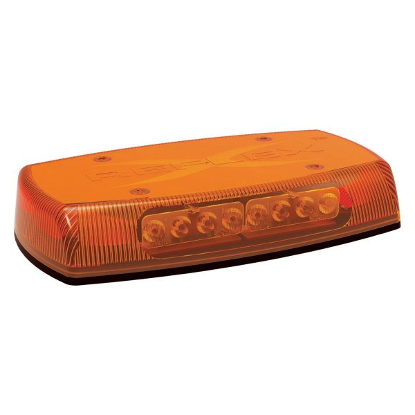 ECCO® - 15" 5590 Series Reflex™ 4-Bolt Mount TIR Optic Amber Emergency LED Light Bar