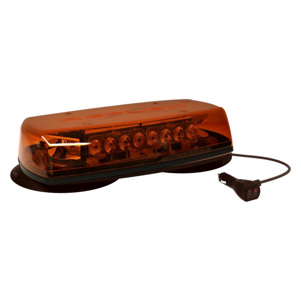 ECCO® - 15" 5597 Series Reflex™ Vacuum/Magnet Mount TIR Zero Optic Amber Emergency LED Light Bar