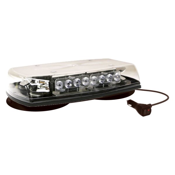 ECCO® - 15" 5597 Series Reflex™ Vacuum/Magnet Mount TIR Zero Optic Amber Emergency LED Light Bar