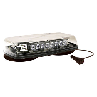 ECCO® - 15" 5597 Series Reflex™ Vacuum/Magnet Mount TIR Zero Optic Amber Mini Emergency LED Light Bar