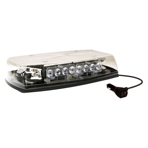 ECCO® - 15" 5597 Series Reflex™ Magnet Mount TIR Zero Optic Amber/White Emergency LED Light Bar