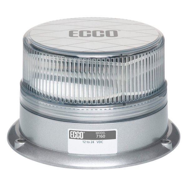 ECCO® - 3.9" 7160 Reflex™ Series 3-Bolt Mount Amber LED Beacon Light