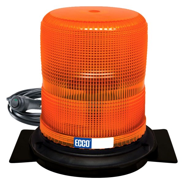 ECCO® - 6.7" 7970 Series High-Bond Tape Mount Medium Profile Amber LED Beacon Light