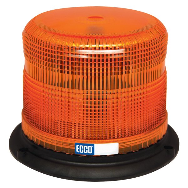 ECCO® - 6.8" 7980 Series Pulse™ II 3-Bolt Mount Medium Profile Amber LED Beacon Light