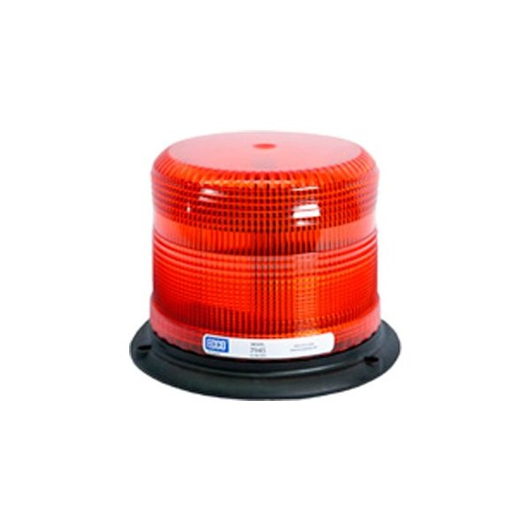 ECCO® - 4.9" EB7930 Series Pulse™ II 3-Bolt Mount Low Profile Red LED Beacon Light