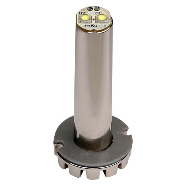 ECCO® - 2" ED0010 Series Hide-A-LED™ Flange or Self-Adhesive 1/2" Hole Mount Amber LED Hideaway Strobe Light