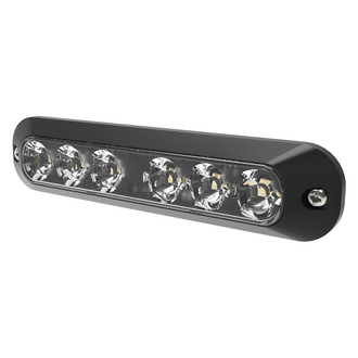 ECCO® - 5.5" ED3700 Series Surface Mount Split-color Amber/White LED Strobe Light