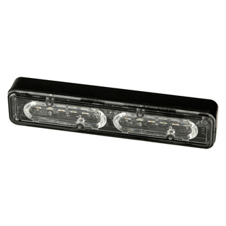 ECCO® - 5.5" ED3712 Series Multi Mount Low Profile Blue/White LED Strobe Light
