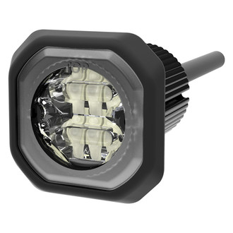 ECCO® - 1.3" ED9040 Series Bolt-On Mount White LED Hideaway Strobe Light