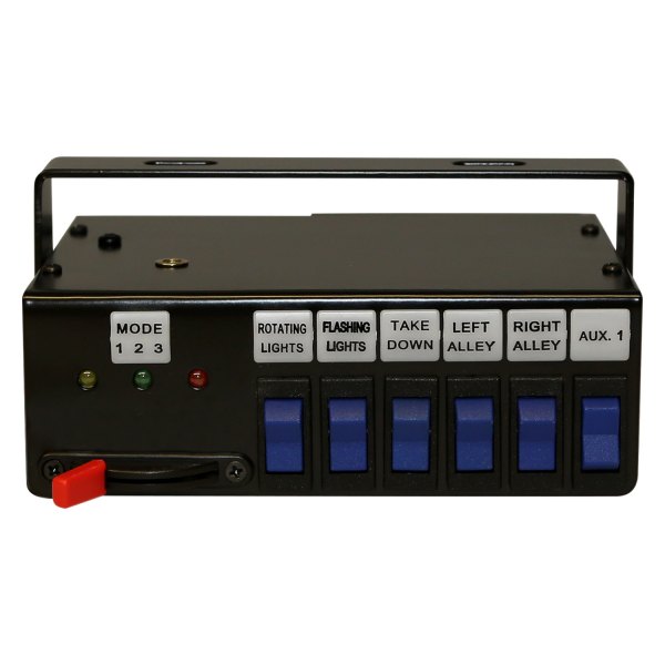 ECCO® - 3 Level Progressive Slide and 6 Rocker Switches Switchbox