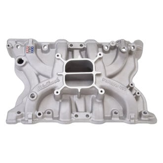 Edelbrock® - Performer™ Satin Dual Plane Intake Manifold