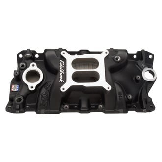 Edelbrock® - Performer™ EPS Black Dual Plane Intake Manifold