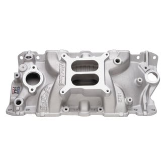 Edelbrock® - Performer™ EPS Satin Dual Plane Intake Manifold