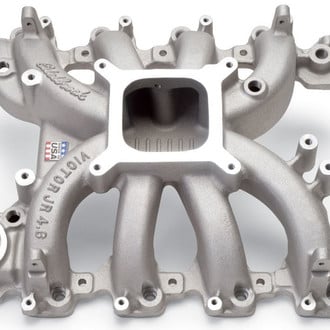 Edelbrock® - Victor Jr.® Satin EFI Single Plane Intake Manifold