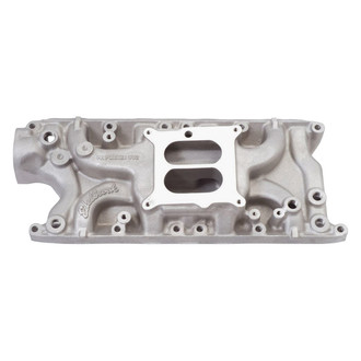 Edelbrock® - Performer™ Satin Dual Plane Intake Manifold