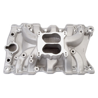 Edelbrock® - Performer® RPM Satin Dual Plane Intake Manifold