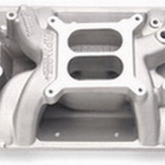 Edelbrock® - RPM Air Gap® Satin Single Plane Intake Manifold