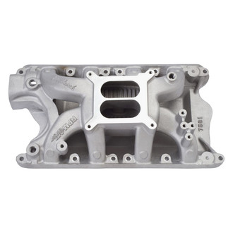Edelbrock® - RPM Air Gap® Satin Dual Plane Intake Manifold