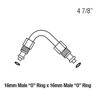 Edelmann® - Power Steering Pressure Tube - to Gear