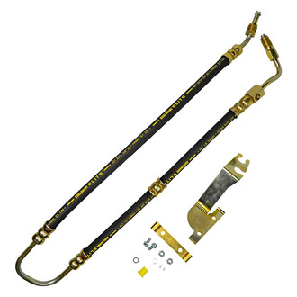 Edelmann® - Elite Power Steering Pressure Line Hose Assembly - Pump to Gear