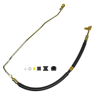 Edelmann® - Elite Power Steering Pressure Line Hose Assembly - Pump to Gear