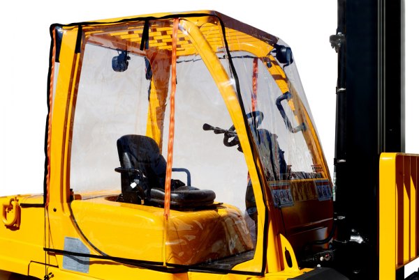  Eevelle® - Atrium™ Extra Large (Over 12,000 lbs) Forklift Cab Enclosure
