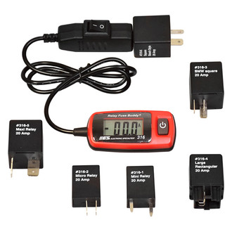 Electronic Specialties® - Fuse Buddy™ 12 V/24 V Relay Tester