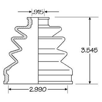 EMPI® - CV Joint Boot Kit
